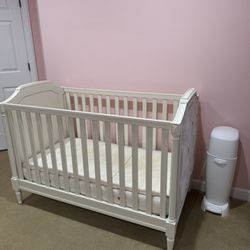 Pottery barn Crib With Toddler Convertible 