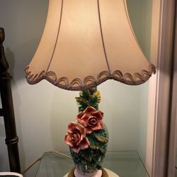 Capodimonte Porcelain Lamp