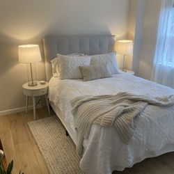 West Elm Queen Headboard