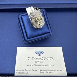 Ring Lion 🦁 Diamonds 💎 gold 
