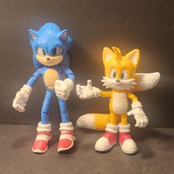 Jakks Pacific Somic the Hedgehog 3 Action Figure Articulation 5"