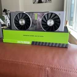 Nvidia Geforce RTX 2070s Founders Edition  
