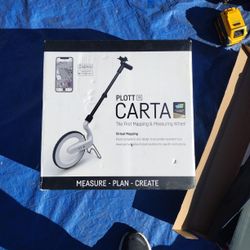 Plott Carta Mapping and Measuring Wheel