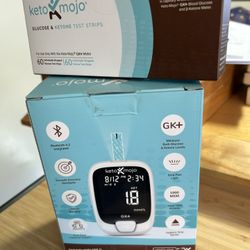 KetoMojo Monitoring System With Test Strips