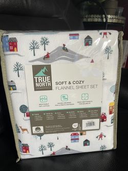 Christmas Bedsheets Blanket FULL SIZE
