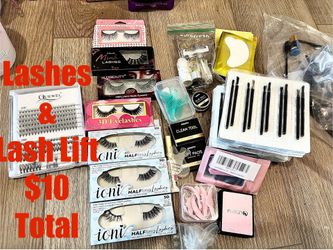 Lashes and lash lift accessories