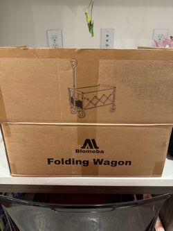 UNUSED FOLDING WAGON