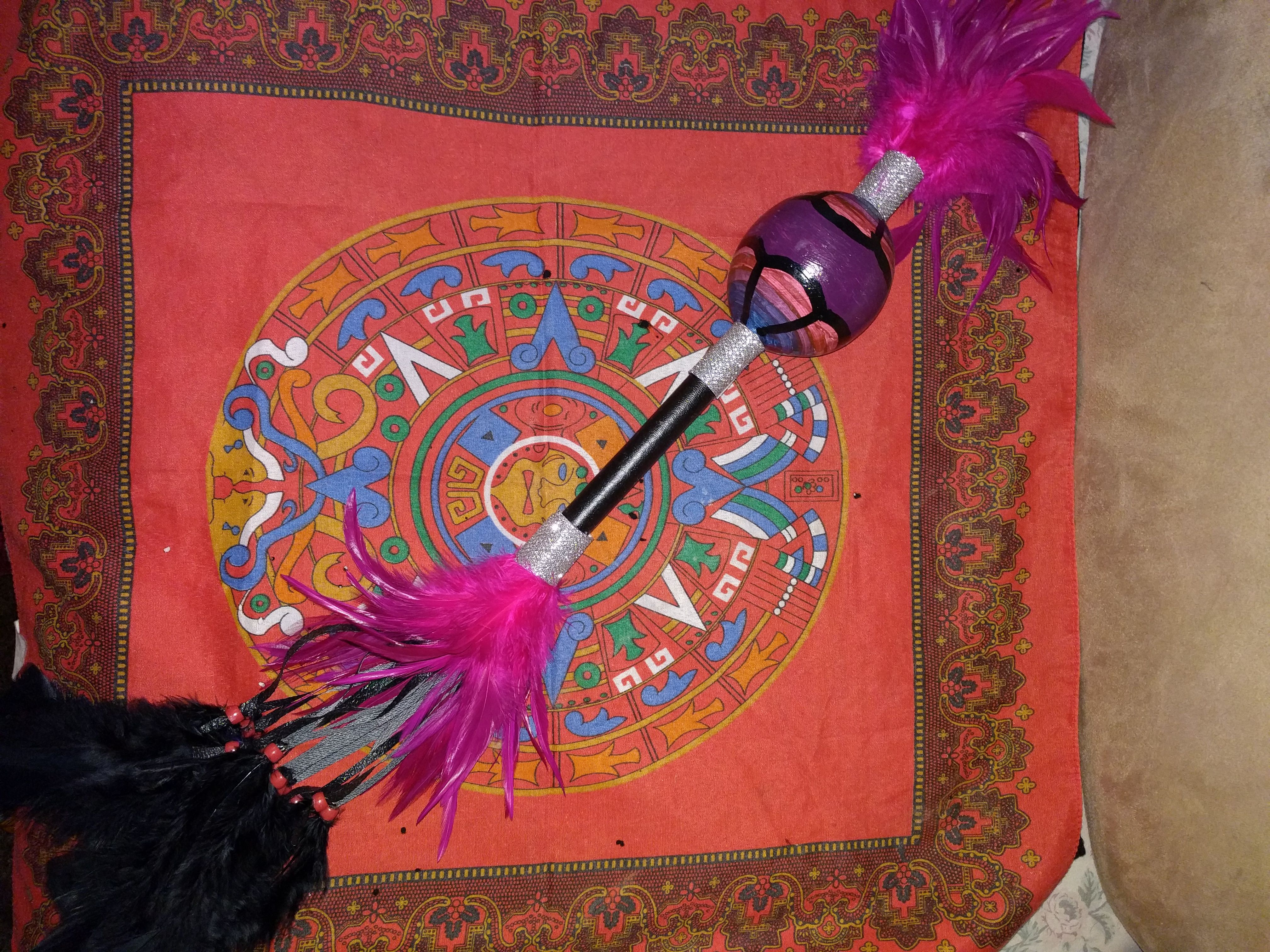 Sonajas danza azteca / ayacachtli