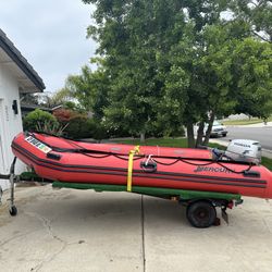 2005 Mercury 14’ Inflatable Boat