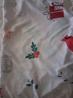 King size Christmas duvet cover