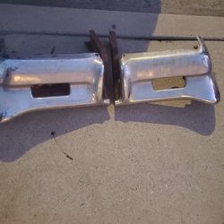 64 Impala Front Bumper Ends Original  With Brackets 