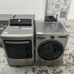 ✔️ Brand New Lg Washer & Dryer Mix Match Grahpite Steel Laundry Set