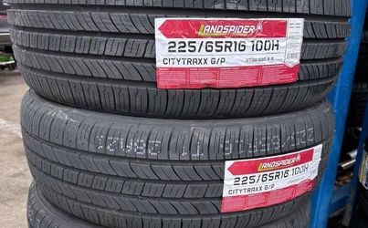 225/65R16 Landspider CityTraxx 4 New Tires $340 Installed & Balanced