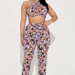 Flower Pant Set 