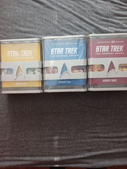 Star Trek The Original Series Remastered DVD Edition Seasons 1-3 Complete Sets