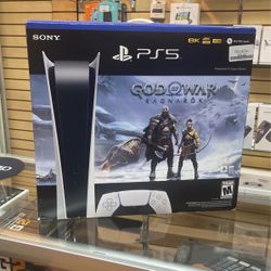 Sony PS5 Digital Version With God Of War