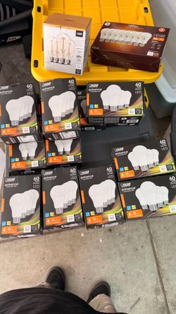 36 - 60 watt LED BULBS NEW