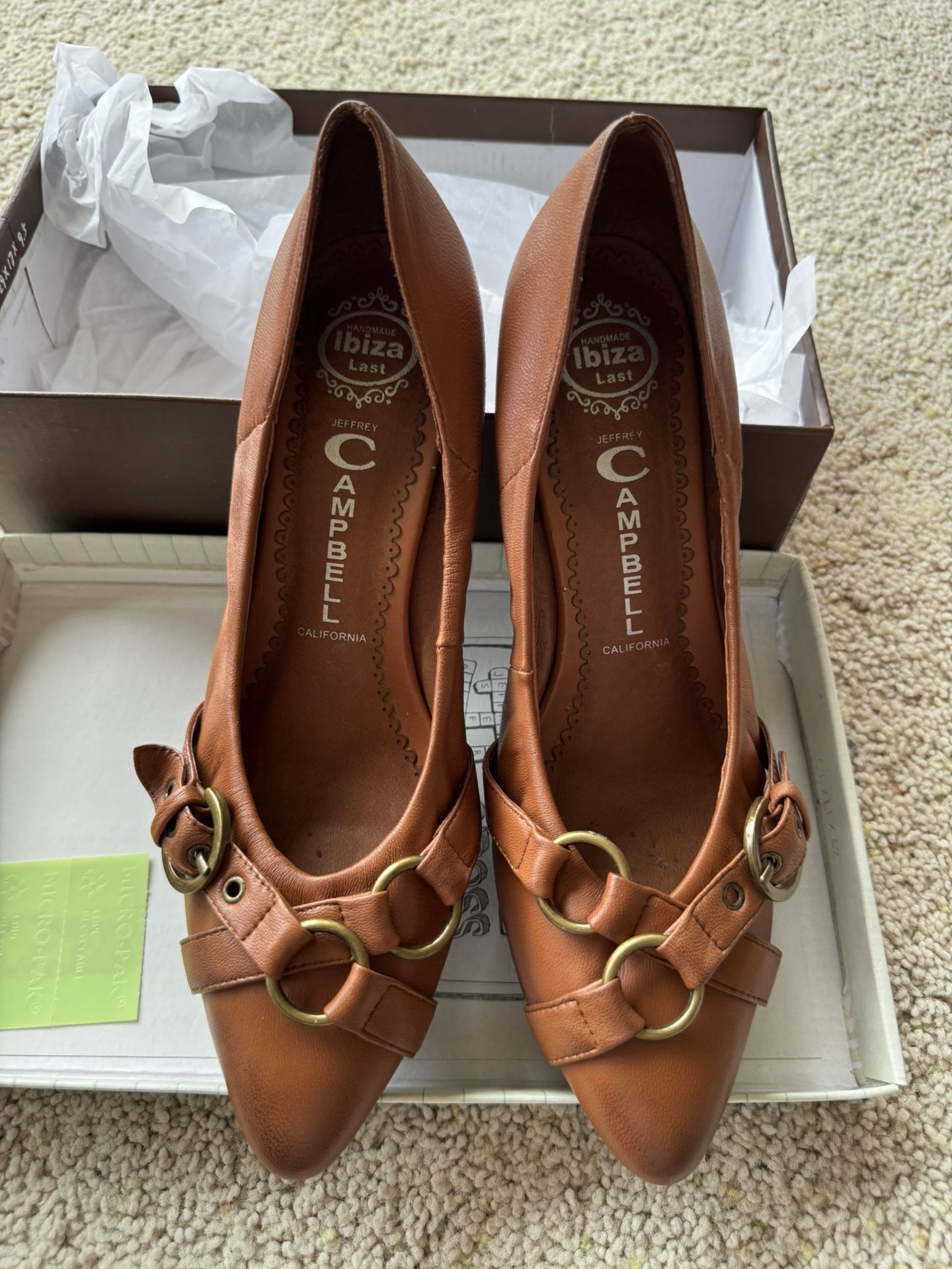 Soft Jeffrey Campbell “Depoe Bay” Heels 9M