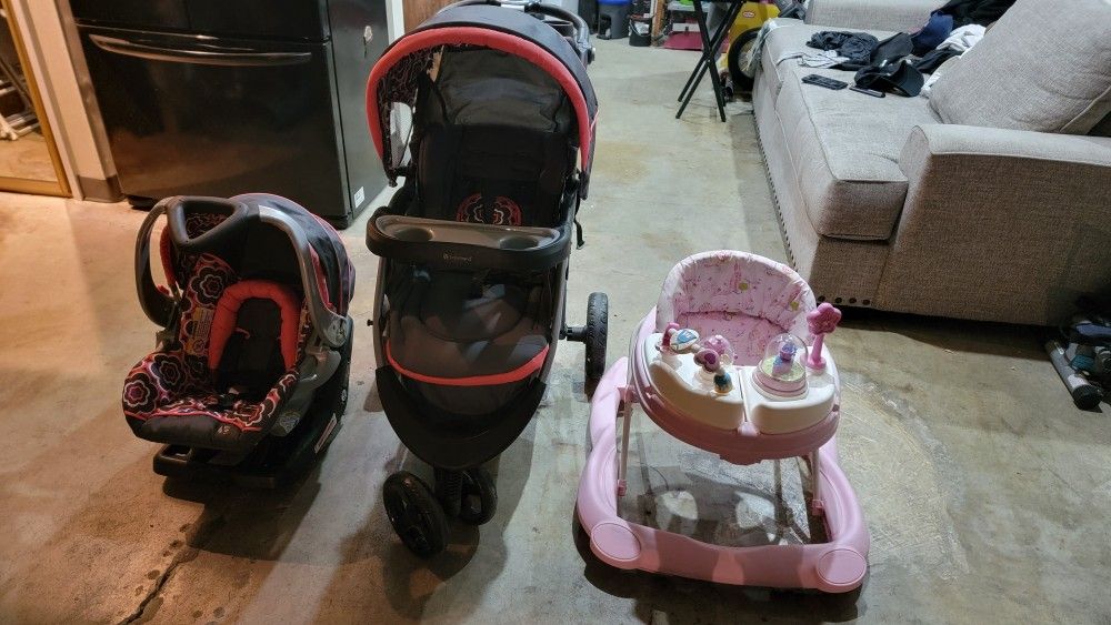 Infant Car SeatStroller and Walker