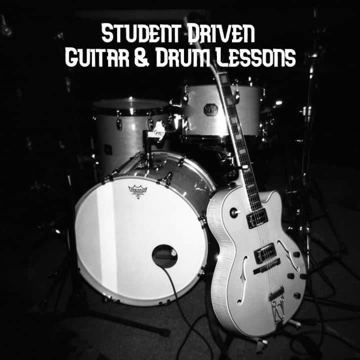 Student Driven Guitar & Drum Lessons