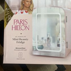Mini Fridge w/ LED Lights 