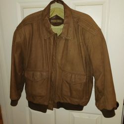 Leather Flight Jacket
