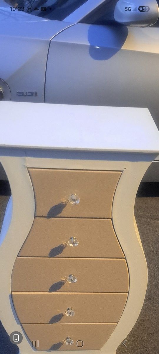 FIVE DRAWER MINI CONTEMPORARY DRESSER / NIGHT STAND