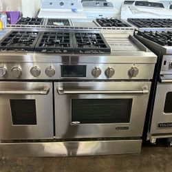 JENN AIR 48”WIDE ALL GAS RANGE STOVE STAINLESS STEEL 