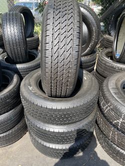 SET MICHELIN 245/70/16 semi new $300 INCLUDE PROFESSIONAL INSTALLATION AND TAX