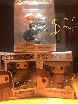 Funko pop! Harry Potter collection all for $60