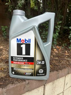 Last 2 Left!!! 0w20 Mobil 1 Extended Performance high mileage full synthetic oil