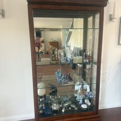 Beautiful Curio Cabinet With Light