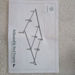 Adjustable Metal Bed Frame 