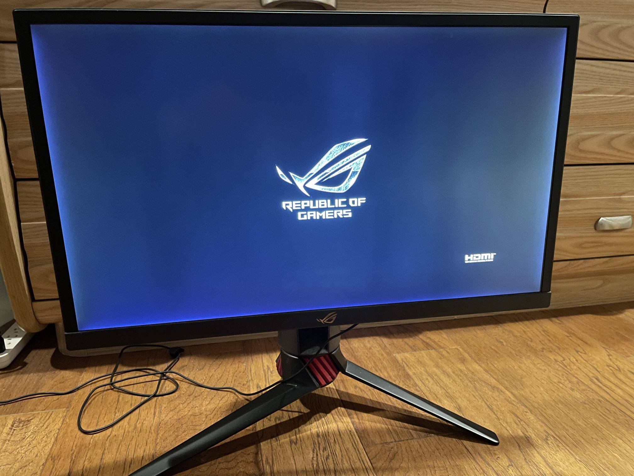 240hz Asus ROG Strip XG248Q 24” Inch Gaming Monitor 1080p 240hz 1ms G-Sync Computer Pc Screen