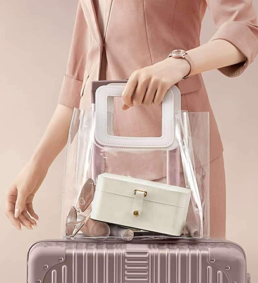 2-Layer Jewelry Box, Travel Jewelry Case