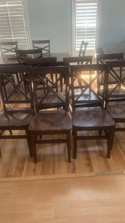 Dining wood chair, chairs