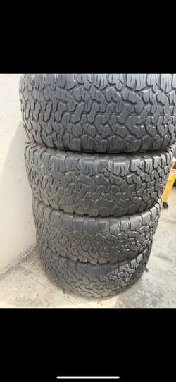 Bfg 18 Inch Tires!!!!! 4 Total 