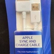 ONN Apple Sync And Charge Cable 4 Ft For iPod, iPhone, IPad. (for sale)