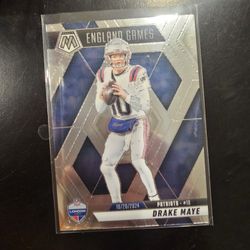 DRAKE MAYE PATRIOTS MOSAIC PANINI NFL SPORTS CARD!