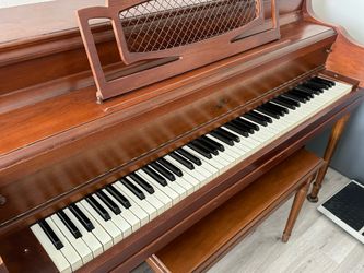 Cable Console Upright Piano FREE
