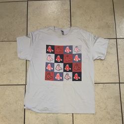 Boston Red Sox Collage Tee Size XL