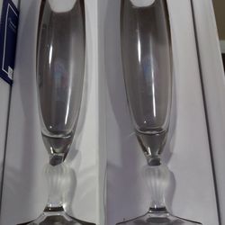 Waterford  Crystal Champaign  Flutes  