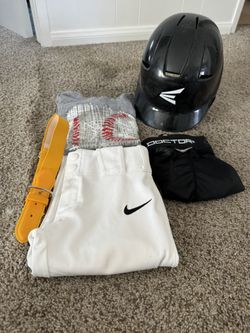 Baseball Clothes And Helmet For Little Kid