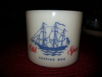 VINTAGE CREAM SOAP MUG