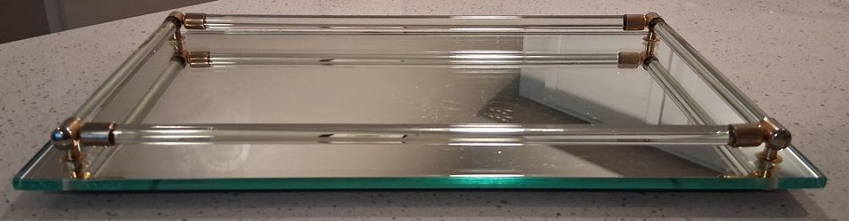 Mirrored Art Deco Vanity Tray