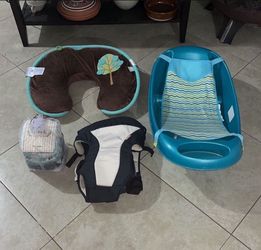 Mama Koala Diapers, Papa Baby Carrier, Original Boppy Pillow, Bathtub