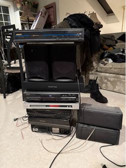 Various VCR/Dvd/Speaker/ Subwoofers