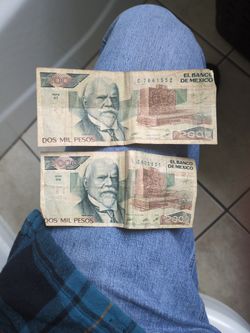 Old Mexican Money