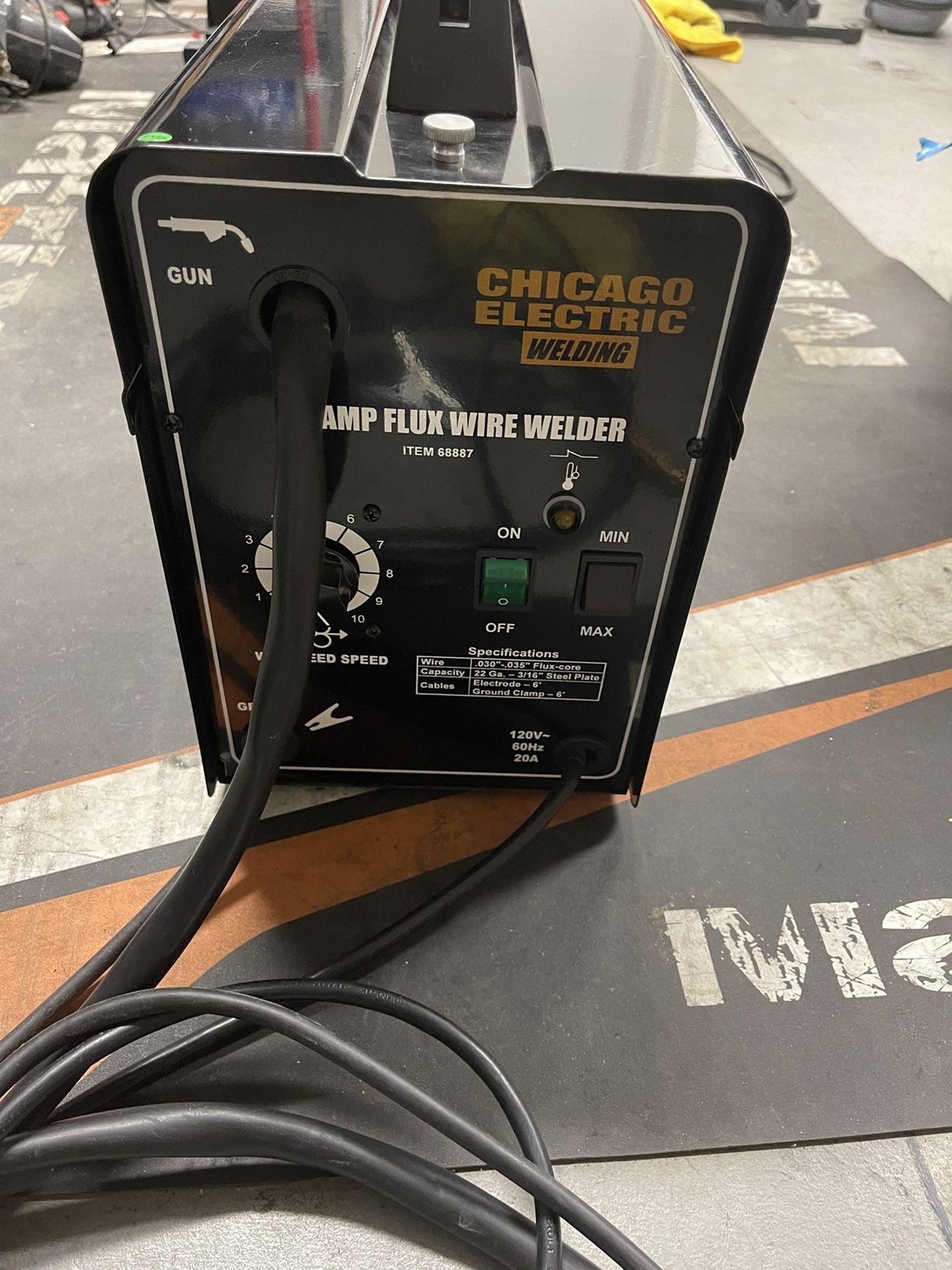 Chicago Electric 90 Amp Flux Wire Welder