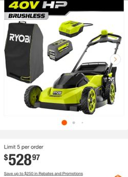 Ryobi lawn  mower